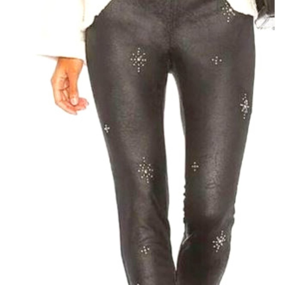 Free People Leggings Vegan Skinny Fit Size 25